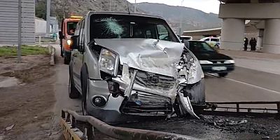 Amasya Çevre Yolunda Kaza: 2 Yaralı