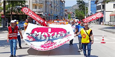 Amasya’da 1 Mayıs İşçi ve Emekçi Bayramı Kutlandı