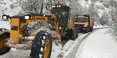 Amasya’da 107 Köy Yolu Kapandı