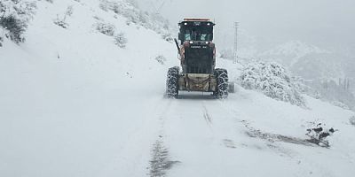 Amasya’da 62 Köy Yolu Kar Nedeniyle Ulaşıma Kapandı
