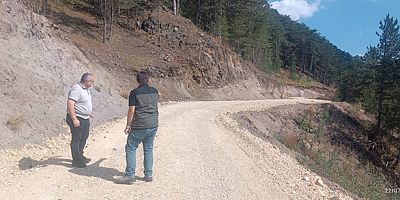 Amasya’da 8 Km’lik Yol Bakımı Tamamlandı