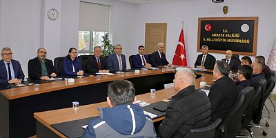 Amasya’da Açık Öğretim Kurumları Sınavları İçin Bilgilendirme Toplantısı Yapıldı