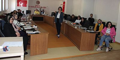 Amasya'da Bulaşıcı Hastalıklarla Mücadele Eğitimi Verildi