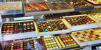 Amasya’da Çikolatalar Bayram İçin Yerini Aldı