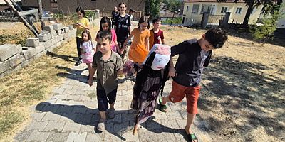 Amasya’da Çocuklar Asırlık Yağmur Duası Geleneğini Yaşattı