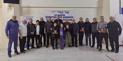 Amasya’da Dereceye Giren Öğretmenler Ödüllerini Aldı