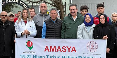 Amasya’da “Doğaya Saygı Sürdürülebilir Turizm Yürüyüşü” Düzenlendi