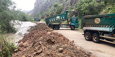 Amasya’da DSİ’den Taşkın Riskine Karşı Önlem