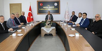 Amasya’da Eğitim Değerlendirme Toplantısı Gerçekleştirildi