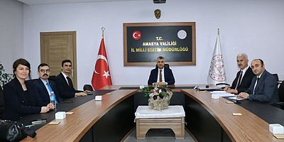 Amasya’da Eğitim Müfettişleri Yarıyıl Değerlendirme Toplantısı Yapıldı