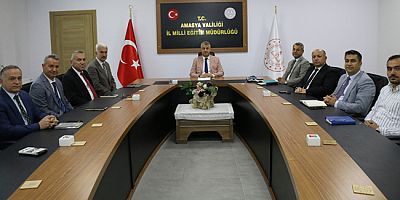 Amasya’da Eğitim-Öğretim Masaya Yatırıldı
