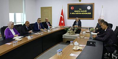 Amasya’da Eğitimin Genel Durumu Değerlendirildi