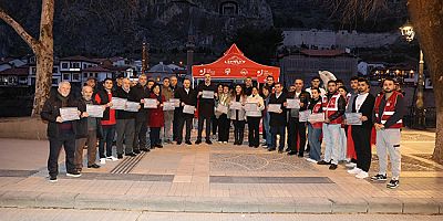 Amasya’da “Ekrem İmamoğlu’nun Diploması” Konulu Stand Açıldı