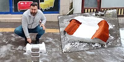 Amasya’da Esnaf Kardan Adam Yerine Kardan Koltuk Yaptı
