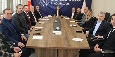 Amasya’da Gelecek Dönem Planlamaları Gençlik ve Spor Toplantısında Ele Alındı
