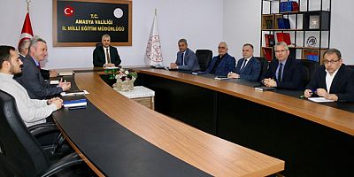 Amasya’da Haftalık Eğitim-Öğretim Değerlendirme Toplantısı Yapıldı