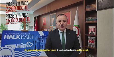 Amasya'da Halk Kart İkinci Yılında: Yardım Limiti Artırıldı