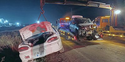 Amasya’da İki Otomobil Çarpıştı: 8 Yaralı