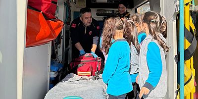 Amasya’da İlkokul Öğrencilerine 112 Acil Sağlık Hizmetleri Eğitimi