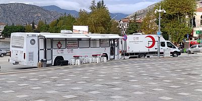 Amasya’da Kan Bağışının Adresi Yavuz Selim Meydanı Oldu