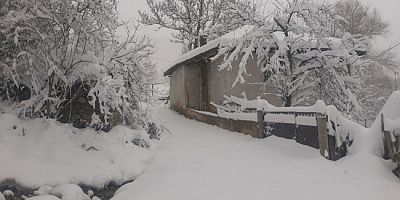 Amasya’da Kar Yağışı Hem Zorluk Hem Güzellik Getirdi