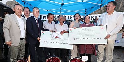 Amasya'da Kiraz Teşvik Yarışması Düzenlendi