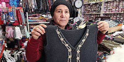 Amasya’da Kış Soğuğu Örgü İplerine Talep Arttırdı
