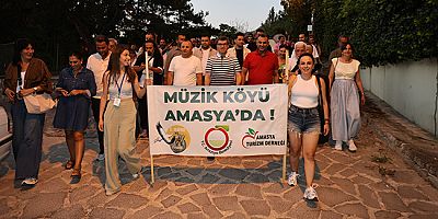 Amasya’da “Müzik Köyü” Etkinliği  Şehri Ritimlerle Buluşturdu