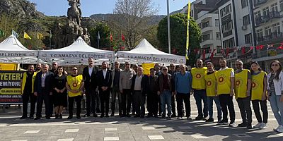 Amasya’da Öğretmenler Gündüzde “Yaşam” Nöbetini Sürdürdü