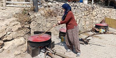 Amasya’da Salça Kazanları Kaynamaya Başladı