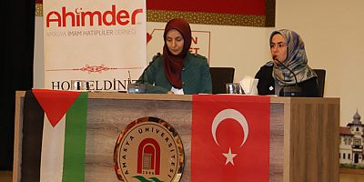 Amasya’da Sumud Filosu ve Gazze Direnişi Konulu Konferans Düzenlendi