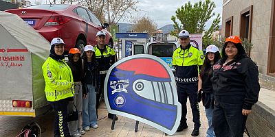 Amasya’da Trafik Güvenliği İçin  “Bir Kural Bir Ömür” Etkinliği