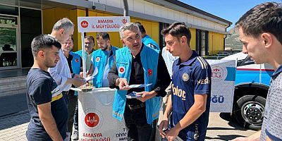Amasya’da Üniversite Öğrencilerine Sıcak Karşılama