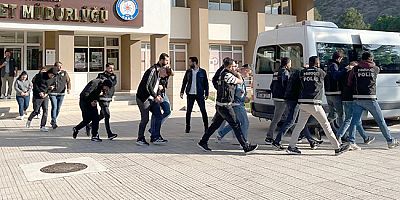 Amasya’da Uyuşturucu Operasyonunda 9 Kişi Tutuklandı