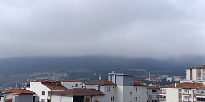 Amasya’da Yağışın Ardından Dağlar Sise Büründü