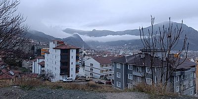 Amasya’da Yağmurun Ardından Sis Manzarası