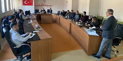 Amasya’da Yerel Düzey Afet Sağlık Grubu Operasyon Planı Toplantısı Yapıldı