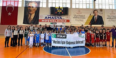 Amasya’da Yeşilay Spor Oyunları 3x3 Basketbol Turnuvası Büyük İlgi Gördü