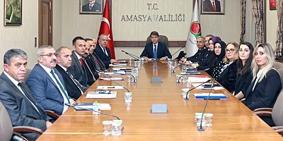 Amasya’da Yurt Kapasiteleri ve Genel Durum Toplantısı Gerçekleştirildi