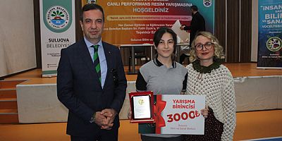 Amasya’daki İlk Ödüllü Canlı Performan Resim Yarışması Suluova Bilsem’de Yapıldı