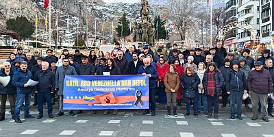 Amasya Demokrasi Platformu’ndan Venezuela Açıklaması