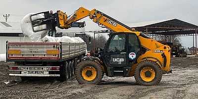 Amasya DSYB’den Üreticilere Kaba Yem Desteği