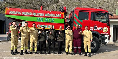 Amasya Ekibi Türkiye Ormancılık Yarışmaları İçin Trabzon Yolunda