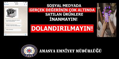 Amasya Emniyetinden İnternet Alışverişi Uyarısı