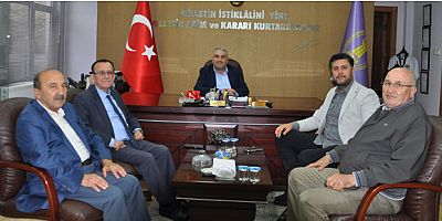 Amasya Esnaf Odaları Birliği’ne Millet Partisi’nden Ziyaret