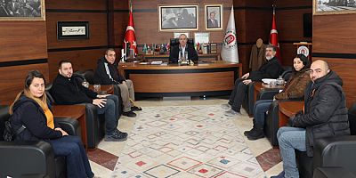 Amasya Gazetecilik ve Yayıncılık  A.Ş’den Rektör Turabi’ye Ziyaret