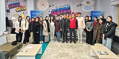 Amasya Genç Ofis’te Laborantlar Kulübü Ağırladı