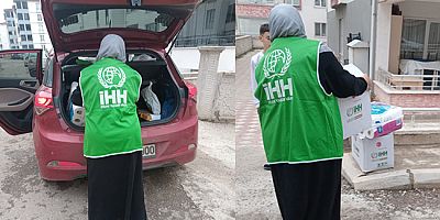 Amasya İHH ’dan Yetim Ailelere Gıda ve Hijyen Paketi