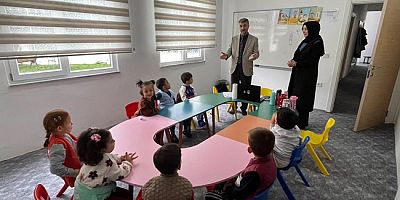 Amasya İl Müftüsü Yavuz’dan 4-6 Yaş Kur’an Kurslarına Ziyaret