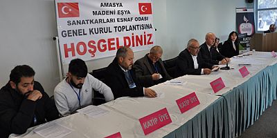 Amasya Madeni Eşya Odası’nda Zafer Biçer Güven Tazeledi